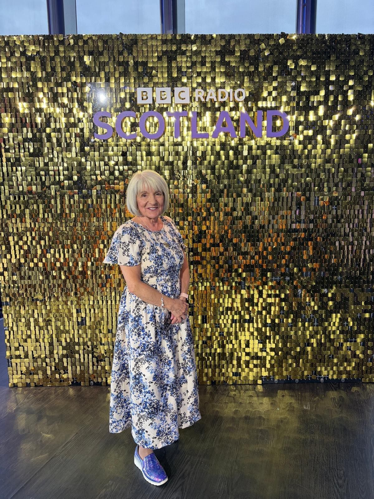 BBC Radio Scotland; Volunteer of the Year nominee, Jeanette Dickson